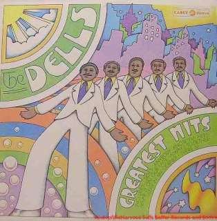 THE DELLS GREATEST HITS RARE 1969 CADET SOUL LP  