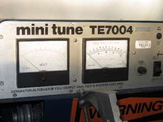 MINI TUNE TE7004 ALTERNATOR / STARTER TESTER  