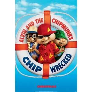  ALVIN AND THE CHIPMUNKS CHIP WRECKED Movie Poster   Flyer 
