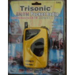  Trisonic Am/Fm Pocket Radio Electronics