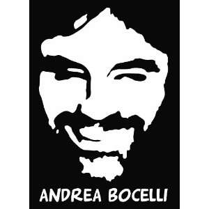 Andrea Bocelli Vinyl Decal Sticker