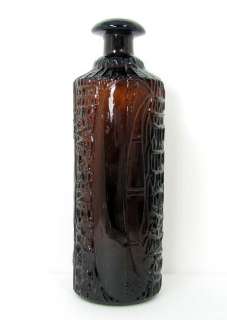 Antique TIPPECANOE Bottle H.H.Warner Rochester NY Bitters Amber 