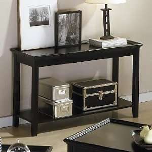   Of Color Tray Top Sofa Table Antique Black 1214B