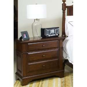 Nightstand by Cresent   Antique White Finish (3012) 