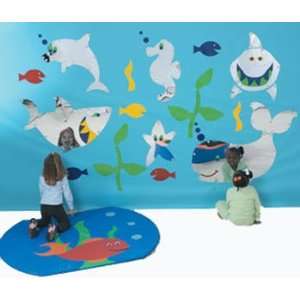 Sea Me Aquarium Decor Set Mirror by Childrens Factory 