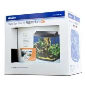  Coralife Aqueon 06439 Bow Front Aquarium Kit 16, Black 
