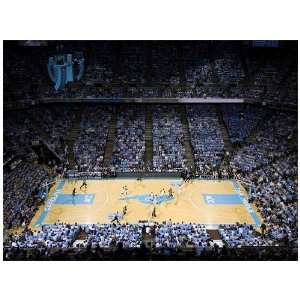   North Carolina Tar Heels (UNC) 9 x 12 Arena Print