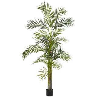 LARGE 6 REALISTIC FAKE ARTIFICIAL SILK ARECA PALM TREE INDOOR PLANT 