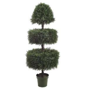    64 Potted Artificial Pond Cypress Topiary Tree