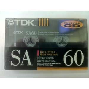  SA 60 High Bias Type II Blank Tape Electronics