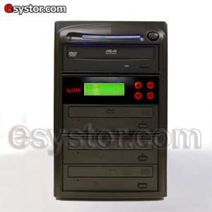  Systor 3 SATA Burner DVD CD Duplicator + Built In USB 