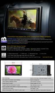 D2205 EONON 6.95 CAR DVD PLAYER HD LCD SCREEN SD TV USB FM IPOD 