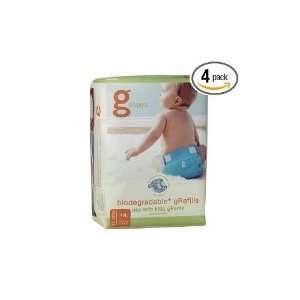gDiapers Biodegradable Diapers Refills, Medium / Large, 32 Count 