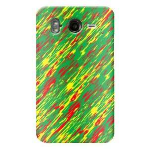  Second Skin HTC Desire HD Print Cover (Paint Camo/Green) Electronics