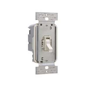   Pole Toggle Dimmer with Housing in Light Almond