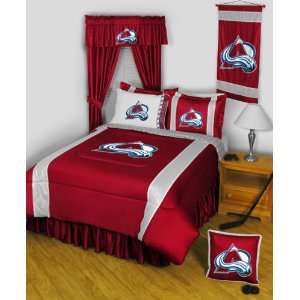  NHL Colorado Avalanche Comforter   Sidelines Series