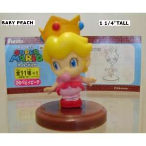  Nintendo Super Mario Tiny Mini Figure Baby Princess Peach 