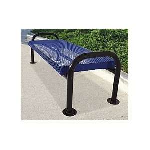    Profile Expanded Metal Backless Benches Patio, Lawn & Garden
