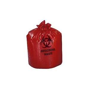  Red Liners   Biohazard Bags 40 x 46, 1.2 mil, 45 