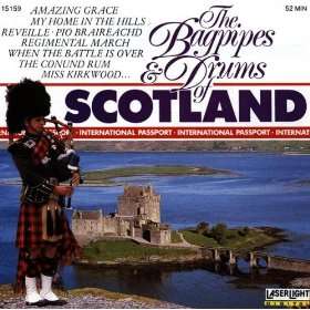 The Bagpipes & Drums of Scotland by Gordon Highlanders (CD 