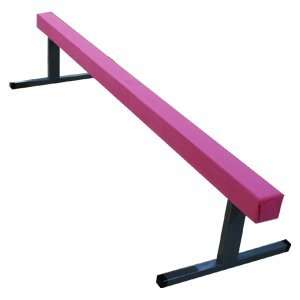  12 High PINK 8ft Suede Balance Beam