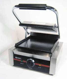 Adcraft SG 811/F Commercial Panini Press Sandwich Grill  