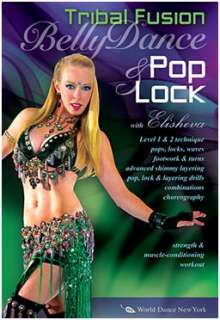 Tribal Fusion Belly Dance Pop & Lock with Elisheva DVD Cover