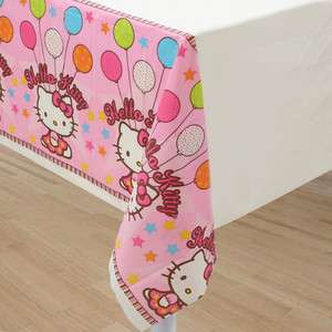 HELLO KITTY Plastic TABLECOVER Birthday Party Supplies  