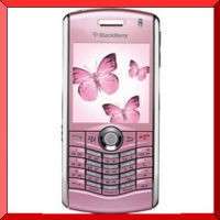 BLACKBERRY PEARL 8120 WIFI GSM UNLOCKED CELL PHONE PINK 628586208735 