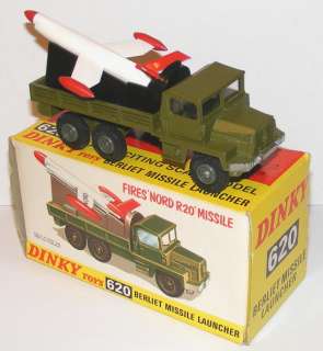 Dinky Toys #620 Berliet Nord R20 Missile Launcher MIB  