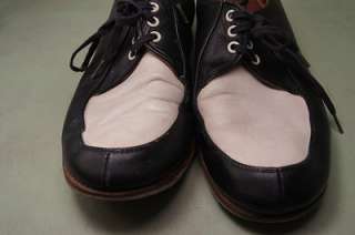 Brunswick Bowling Vintage Navy White 7 Mens Shoes  