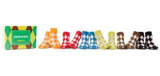   pairs of bright argyle socks that come in a beautiful gift box colors