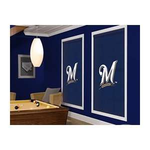  Milwaukee Brewers MLB Roller Window Shades up to 90 x 42 