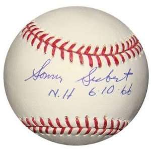 Autographed Sonny Siebert Baseball   No Hitter Official TRISTAR Mint 
