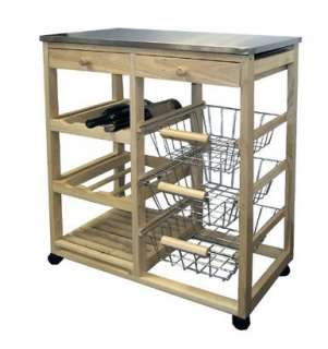 Wood Kitchen Cart.Opens in a new window
