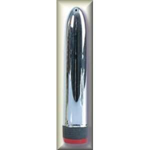   Metal Silver Slimline 7 Inch Spot Style Battery Stick Massager