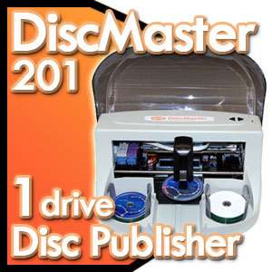 Burner Auto CD DVD 100 Disc Publisher Burn+Print Duplicator Copier 