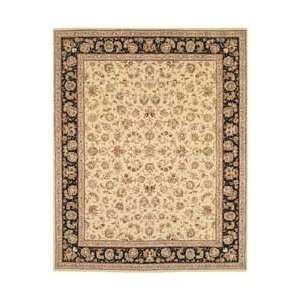  Safavieh Persian Court PC106E Beige and Black Traditional 
