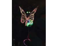 Illuminarie Butterfly Stake Garden Sculpture Yard Globe 042338042109 
