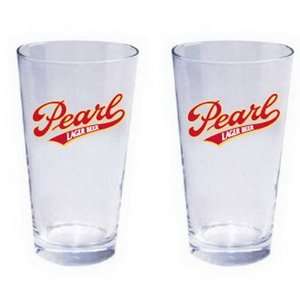    Officially Licensed Pearl Beer Pint Glass Set
