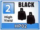 BLACK HP 02 Photosmart C6250 6280 Ink Cartridge HP 02