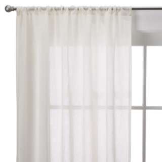 Room Essentials® Crinkle Window Sheer   Classic Ivory (40x84).Opens 