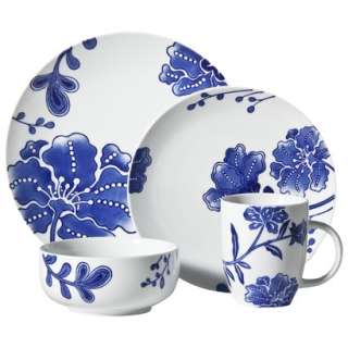 Blue Floral Dinnerware Collection.Opens in a new window.