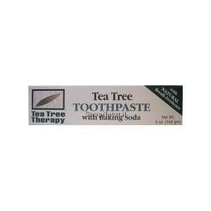  Toothpaste, Tea Tree w/Baking Soda, 5 oz. Beauty