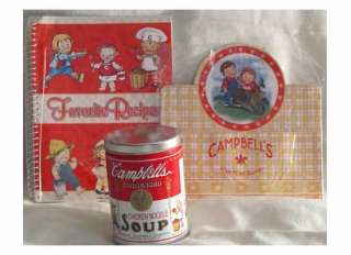 Campbells Soup Tin Recipe Book & Coupon Holder  
