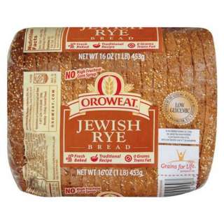 Oroweat 16 oz. Jewish Rye Bread.Opens in a new window