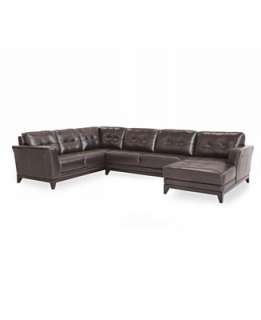 Stefano Sectional Sofa, 3 Piece Chaise   Sofas & Sectionals 