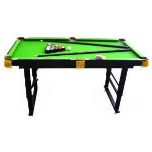  Desktop Pool Table w Green Felt & Net Pockets