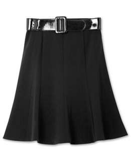 BCX Girls Belted Swing Skirt