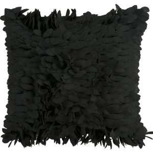 22 Confetti Petals Black Feather Like Dimensional Decorative Down 